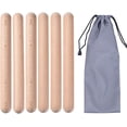 thumbnail image 1 of Music Lummi Sticks for Kids, 6 Pack Rhythm Sticks with Carry Bag, 8 Inch Long, 1 of 5