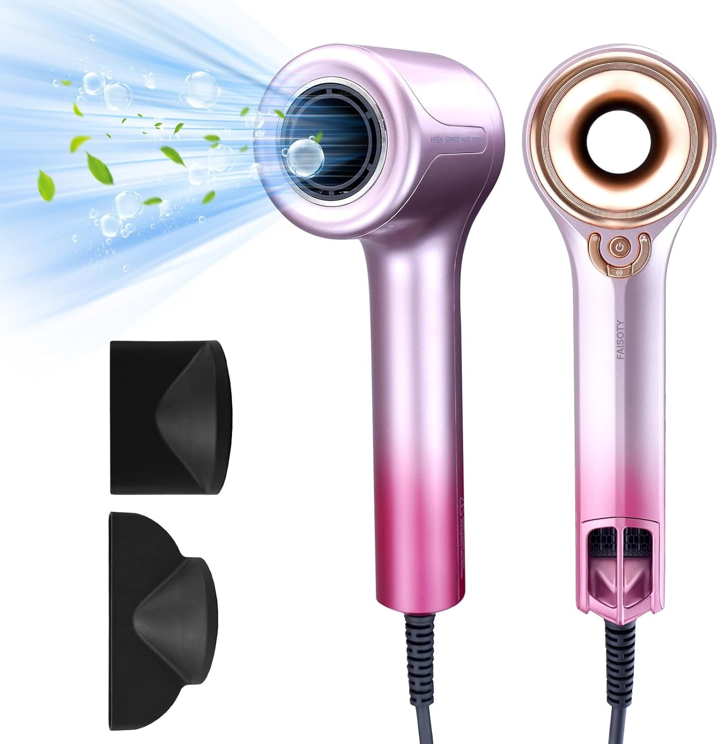 Laifen SE Lite Hair Dryer, 100,000 RPM High Speed Motor & 150