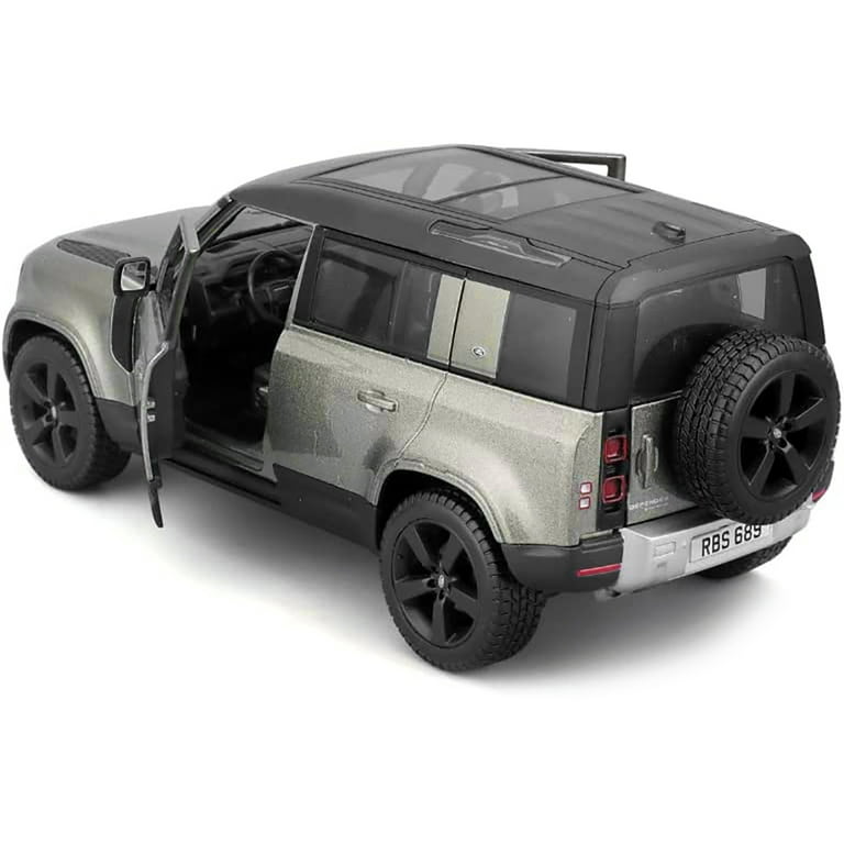 2022 Land Rover Defender 110 Green Metallic with Black Top and 2022 Land Rover Defender 110 Green Metallic with Black Top and
