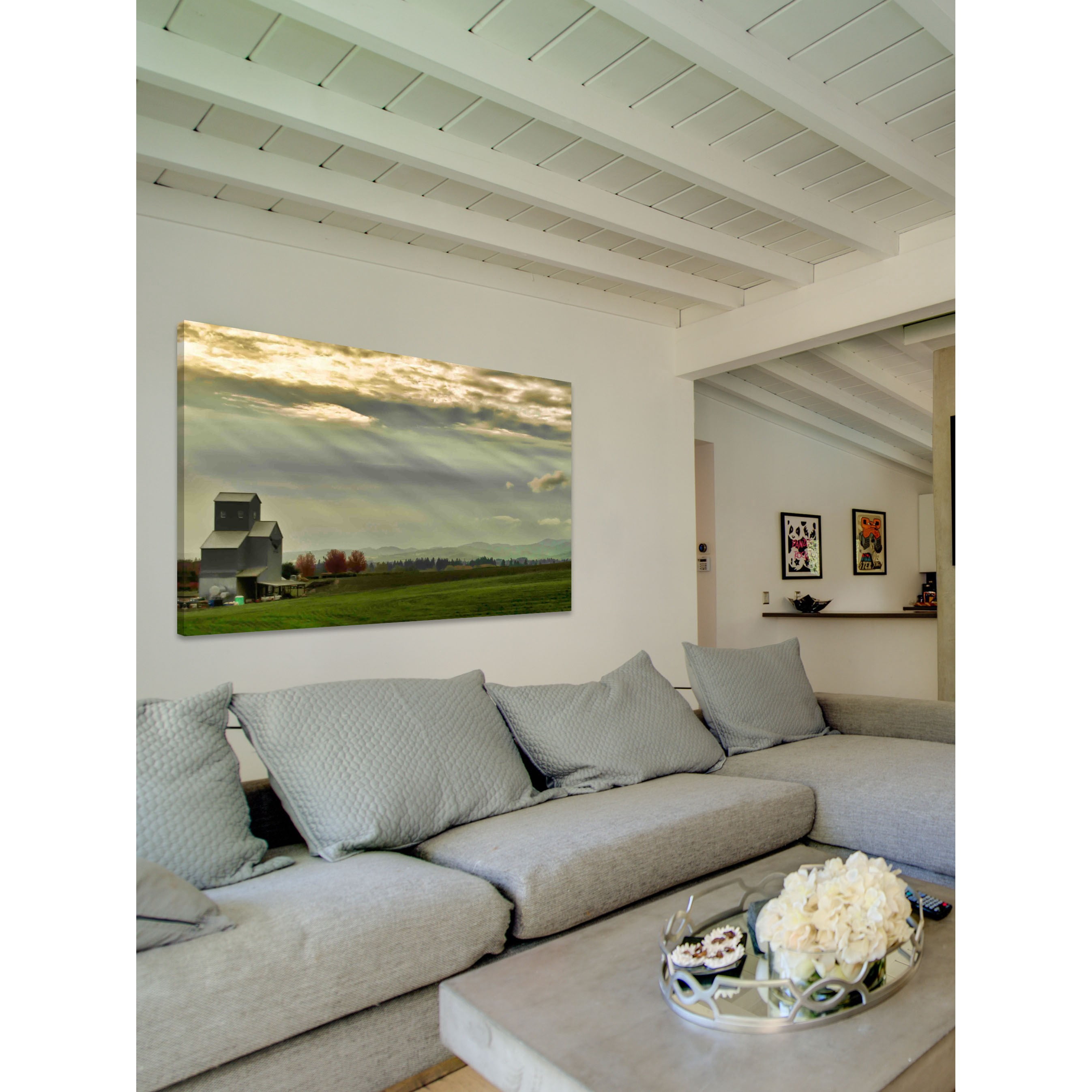 Marmont Hill "Wine Country Sunset" Painting Print on Canvas