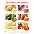 thumbnail image 3 of KFFKFF Commercial Electric French Fry Cutter, Stainless Steel Vegetable and Fruit Chopper with Two Interchangeable Blades (1/2-Inch and 3/8-Inch), Ideal for Potatoes, Restaurants, and Home Kitchens, 3 of 9