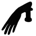 thumbnail image 2 of Resin Watch Display Mannequin Hand Wrist Necklace Rack Stand Organizer Black Velvet, 2 of 8