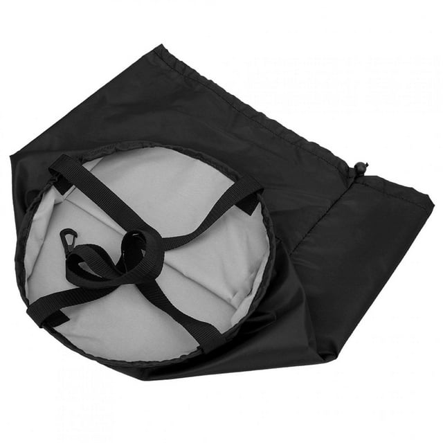 Paracaídas De Arrastre De Natación Ajustable, Paracaídas De Arrastre De Ejercicio Al Aire Libre, Para Nadar Accesorio De Natación Entrenador De Natación Fitness YLSHRF Negro