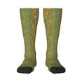 thumbnail image 1 of Gaeub Chaussettes Design Imprimé Écureuil et Noix Chaussettes Hautes Extensibles pour Hommes Femmes Adolescents, Chaussettes de Softball Soccer pour Randonnée, Sport, 1 of 6