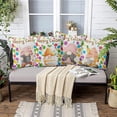 thumbnail image 2 of Spring Pillow Covers 30x30 Set of 4, Bunny Rabbit Easter Decorations Pillow Covers Farmhouse Gnomes Throw Pillows Cover Eggs Holiday Throw Cushion Case for Home Sofa Couch Car Bedroom Outdoor, 2 of 6