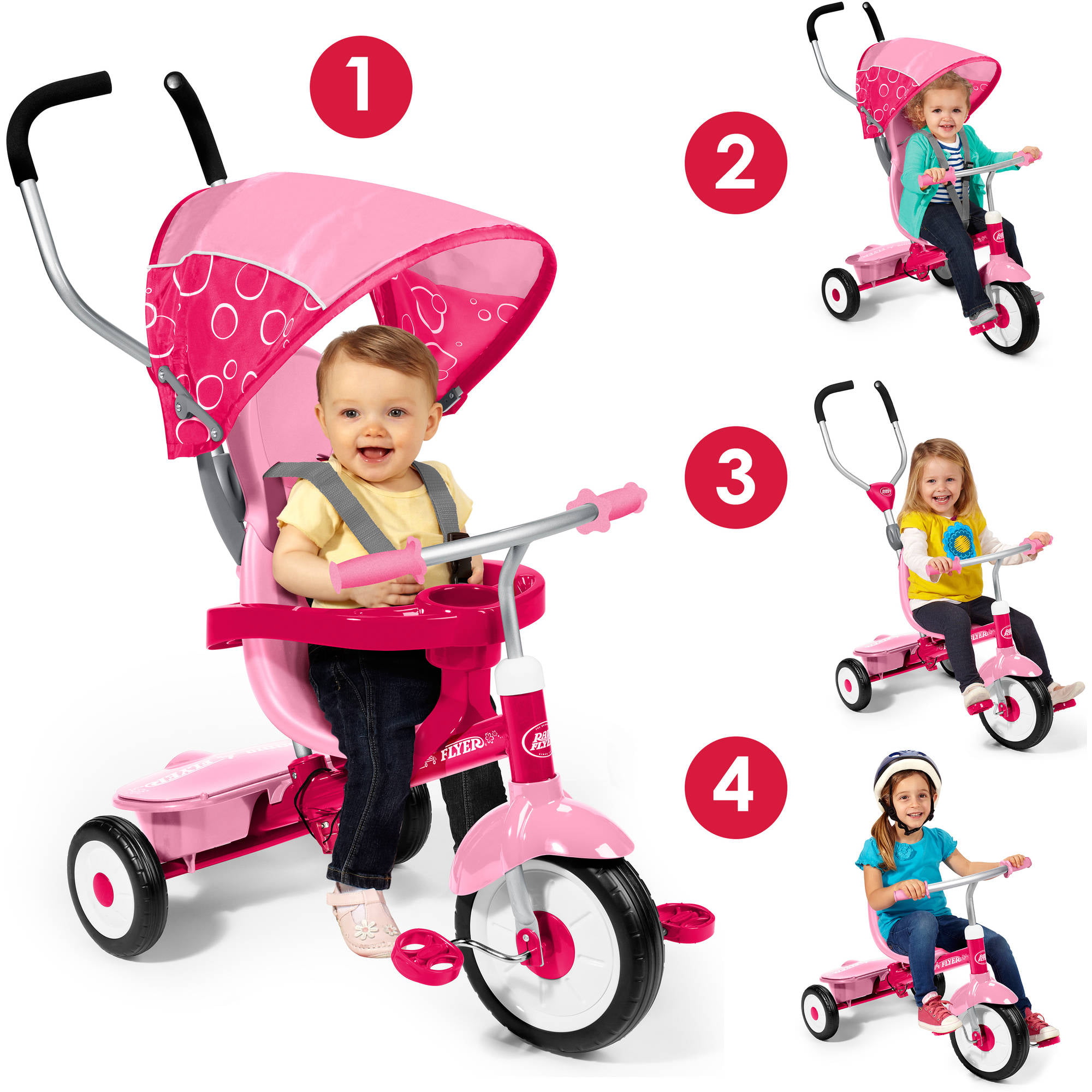 radio flyer girls tricycle