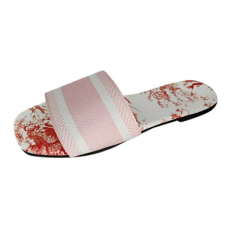 

PEASKJP Women Sandals Women s Citrine Insole Adjustable Sandal (Red 8.5)