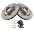 thumbnail image 3 of TRQ Front Brake Pad & Rotor Kit Brake Pads Brake Rotor Ceramic Fits Select 2006-2009 Land Rover Range Rover, 3 of 4