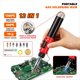 thumbnail image 2 of Soldador de Gas Inalámbrico Pistola de Soplador Antorcha Autoencendido Arranque Instantáneo Herramienta de Soldadura con Control de Llama Ajustable,B, 2 of 5