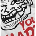 thumbnail image 5 of Troll Face You Mad Trollface Meme Toddler Boy Girl T Shirt Infant Toddler Brisco Brands 18M, 5 of 6