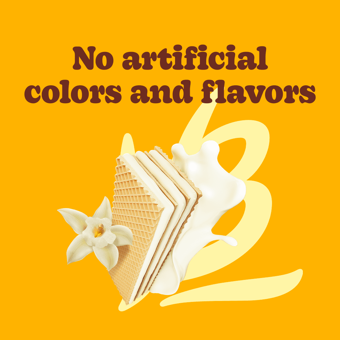 (5 pack) Bauducco Vanilla Wafers, Crispy Wafer Cookies with 3 Delicious, Vanilla Flavored Cream, Family Pack, 9.0oz