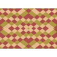 thumbnail image 1 of Ahgly Company Machine Washable Indoor Rectangle Transitional Grapefruit Red Area Rugs, 2' x 4', 1 of 7