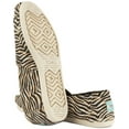 thumbnail image 4 of Toms Alpargata Women's Lightweight Canvas Slip On Trainers In Zebra Size 5.5, 4 of 6
