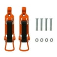 thumbnail image 2 of Soporte para pala para techo, abrazadera de goma, accesorios ligeros para coche, soporte para hacha, 2 uds. Naranja, 2 of 8