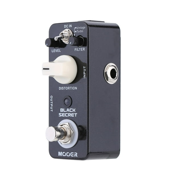 Mooer Black Secret Micro Mini Distortion Electric Guitar Effect Pedal True  Bypass