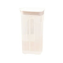 VOTRUDI Plastic Water Pitcher,Ecologically Friendly Water Pitchers for Beverages with Lid,Large Capacity Refrigerator Cold Pitcher for Lemonade Drinks Fruit Tea Pot Iced Tea Milk Juice(1.2L)