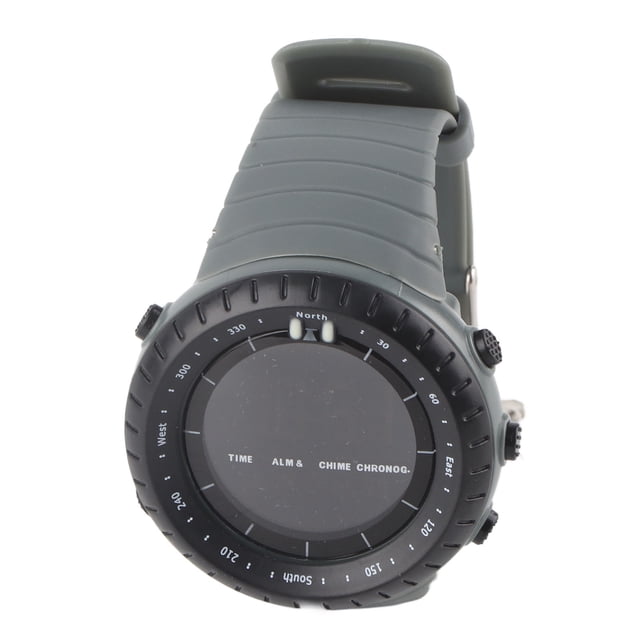 Relojes electrónicos digitales HZ500 Reloj de pulsera multifuncional resistente al agua para deportes al aire libre Uso diario Gris