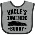 thumbnail image 3 of Inktastic Uncles Lil Racing Buddy Boys or Girls Baby Bib, 3 of 4