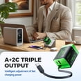 thumbnail image 4 of 3-in-1 Retractable Fast Charger, Foldable Wall Adapter with 4-in-1 Multi Charging Cable, 4 of 7