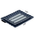 thumbnail image 2 of Sterling & Noble Home – 4x6 Picture Frame – Double Ruffle Dark Blue Ceramic Photo Frame, 2 of 13
