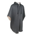 thumbnail image 2 of TISHITA Warm Wheelchair Hooded Capes Ponchos Leg Back Protector Grey Male Grey Men, 2 of 5