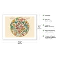 thumbnail image 2 of Star Constellation Chart - Vintage Celestial Map by Johann Elert Bode c.1801 - Bamboo Fine Art 290gsm Paper (Unframed) 12x16in, 2 of 4