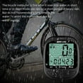 thumbnail image 4 of joycune Bike Speedometer,Bike Computer Display Outdoor Computer Waterproof Wired Waterproof Wired Stopwatch LED Computer L-ED Display, 4 of 6