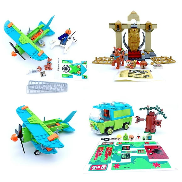 Scooby Dog The Mystery Machine Building Block Toys Set Bricks Educational For Children 75902 76904 75900 75901
