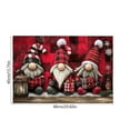 thumbnail image 3 of PEIBang Christmas Bathroom Rugs,Farmhouse Winter Gnome Bath Mat,Rustic Xmas Holiday Door Mat,Non-Slip Floor Rugs for Living Room,Bathroom, 3 of 6