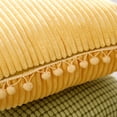 thumbnail image 5 of Nvzi Funda de cojín de 4 piezas. Clásica y atemporal, funda de almohada sencilla de color liso, que queda genial en cualquier cama. 45 x 45 cm (verde)., 5 of 5