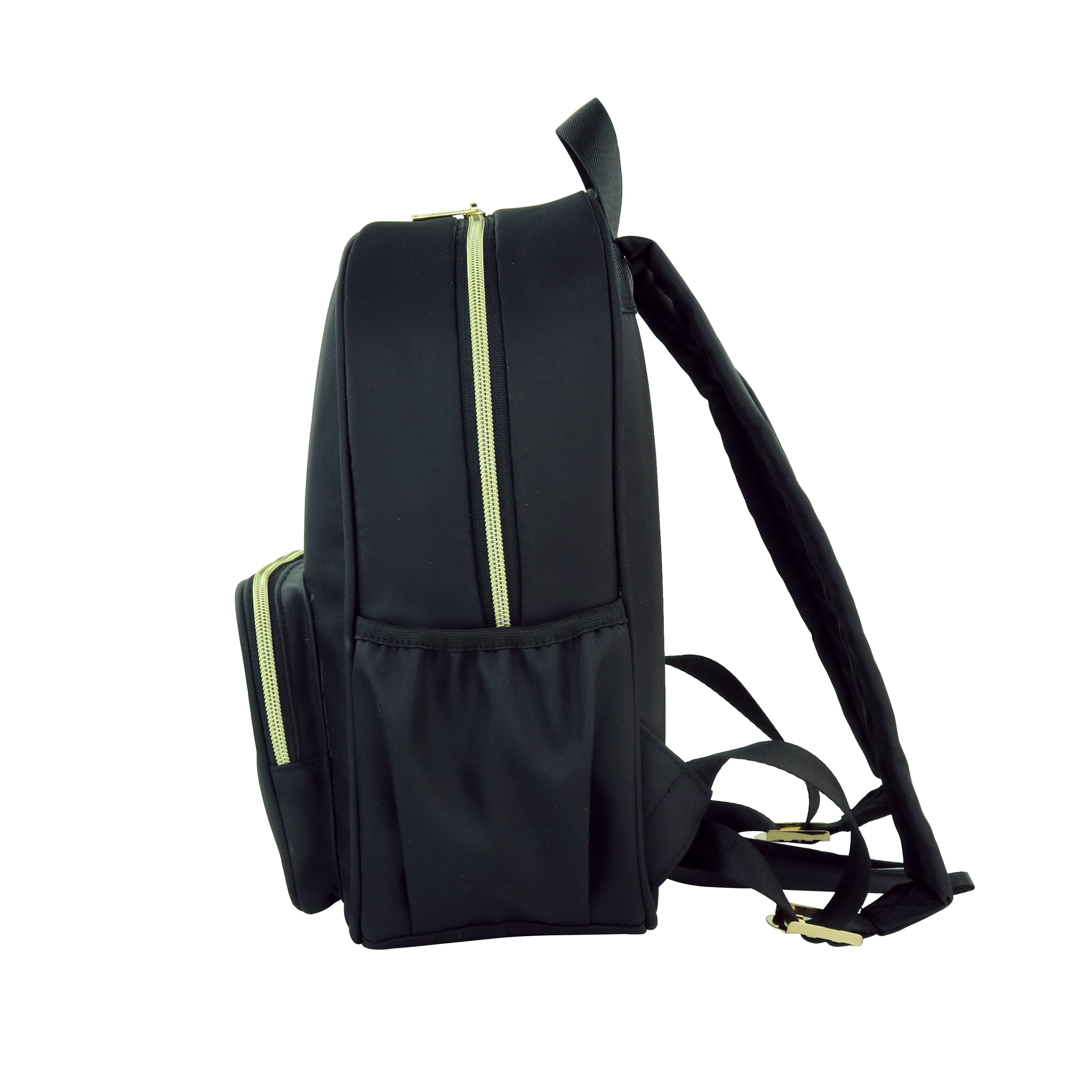 (2 pack) Hello Hobby Nylon Backpack, Customizable Travel Book Bag for Crafts, School, and Everyday Use, Black