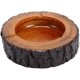 thumbnail image 1 of Cenicero de madera para hombres, elegante arte y decoración, 5,5 pulgadas, redondo, duradero, de madera maciza, para el hogar, la oficina y para fumar al aire libre, 1 of 8