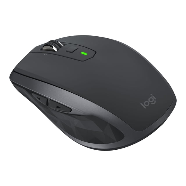 Logitech Anywhere 2S MX - Souris - laser - 7 Boutons - Sans Fil - 2,4 GHz - Récepteur Sans Fil USB - graphite