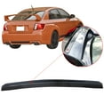 thumbnail image 3 of Ikon Motorsports Compatible with 08-14 Subaru WRX STi Top Gurney Flap Add-On Rear Trunk Spoiler Wing Transparent 2008 2009 2010 2011 2012 2013 2014, 3 of 7