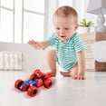 thumbnail image 4 of 4WD Stunt Car Toy, Transforming Double Sided Inertia Powered Vehicle with Twisting Head, Rolling Action and Stand Up Walk for Children, 4 of 9