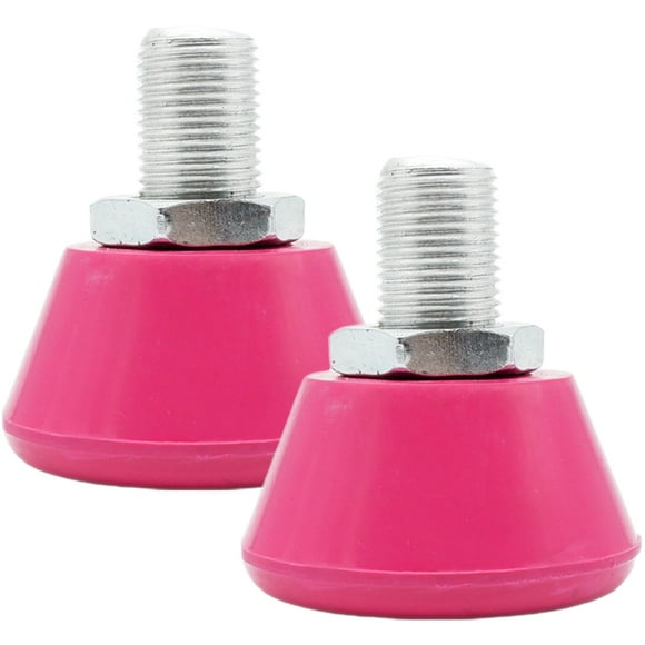 1 par de paradas para el dedo de los pies para patines de rodillos Totes de punta ajustable Herramientas de freno de goma Accesorios de patines de rodillos