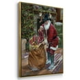 thumbnail image 3 of New Boots for Christmas - Framed Gallery Wrapped Holiday Canvas - 17 x 25 - Gold Frame, 3 of 8