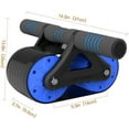 thumbnail image 3 of Roue à Rouleaux Abdominaux pour l'Équipement d'Entraînement Abdominal avec Assistance Automatique au Rebond et Ressorts de Résistance avec Poignée Ergonomique, 3 of 5