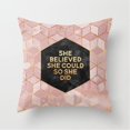 thumbnail image 1 of Decor Throw Pillow Case Geometric Striped Flower Home Sofa Cushion Cover Classy, 1 of 5