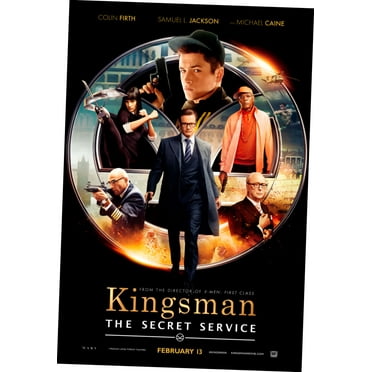 Kingsman Movie Poster 24in x36in Art Poster 24x36 Multi-Color Square Adults Best Posters