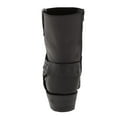 thumbnail image 5 of YLYL Men's Leather Biker Boot Durable Construction Classic Design Comfortable Fit Versatile Style, 5 of 9