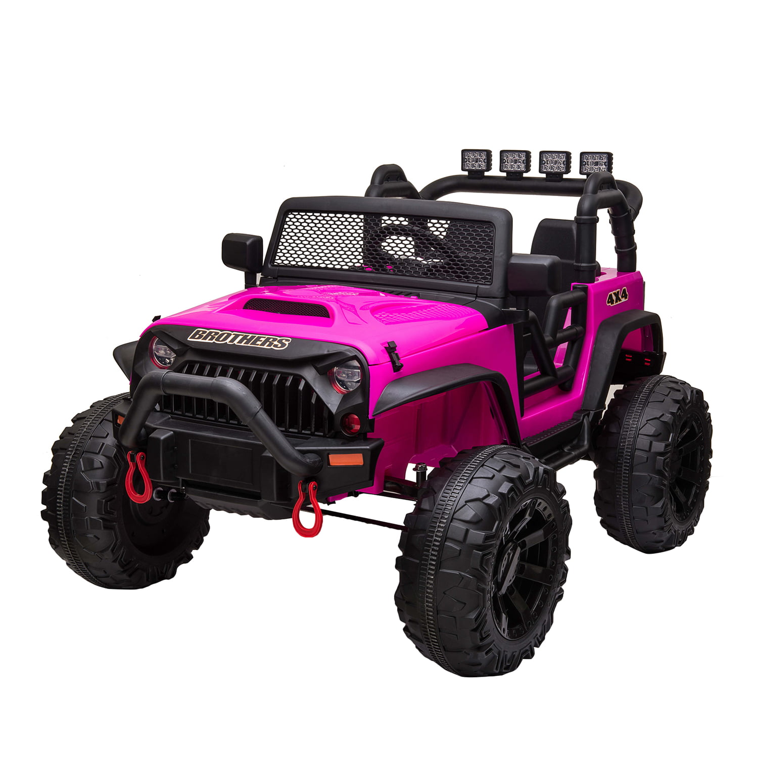 12V Powered Kids Ride On Car Toys 4 Wheel 3 Speed with Remote Control Red 