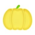 thumbnail image 2 of YingYouFu Halloween mpkin Silicone Suction Plates - Large Non-Slip Divided Dinner Tray for Kids & Adults, Food Bowl, Party Tableware, Yellow, 2 of 4