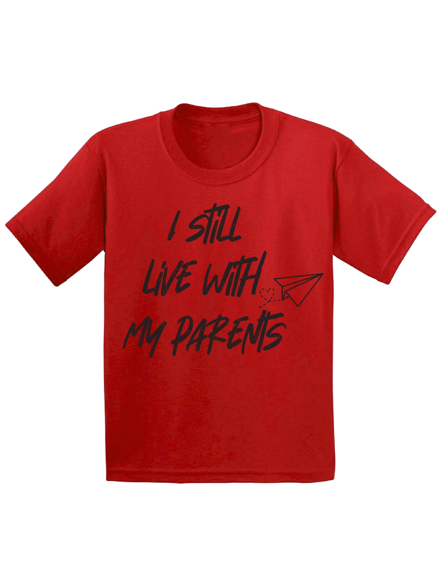 Back to School Youth Shirts for Kids I Still Live With My Parents T Shirt  School Theme Clothing Girls Shirts Boys T Shirts Funny School Gifts for  Children 