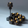 thumbnail image 3 of 12 velas de Halloween sin llama, velas parpadeantes, decoraciones de Halloween para Halloween, decoración del hogar de Navidad, 3 of 5