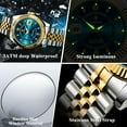 thumbnail image 4 of POEDAGAR Luxury Sport Quartz Wrist Watch For Man Waterproof Luminous Date Male Watches Stainless Steel, 4 of 6