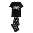 thumbnail image 6 of iHapHap Spooky Saurus Dinosaur Family Pajamas, Cotton Blend Halloween Sleepwear, Men L, 6 of 6