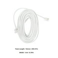 thumbnail image 2 of IFANLANDOR Phone Extension Cord Telephone Cable Plastic White for Office Use 1Set, 2 of 8