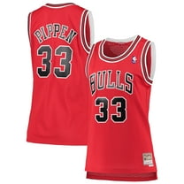 Women's Mitchell & Ness Scottie Pippen Red Chicago Bulls 1997/98 Hardwood Classics Swingman Jersey