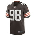 thumbnail image 2 of Men's Nike Trysten Hill Brown Cleveland Browns Game Jersey, 2 of 6